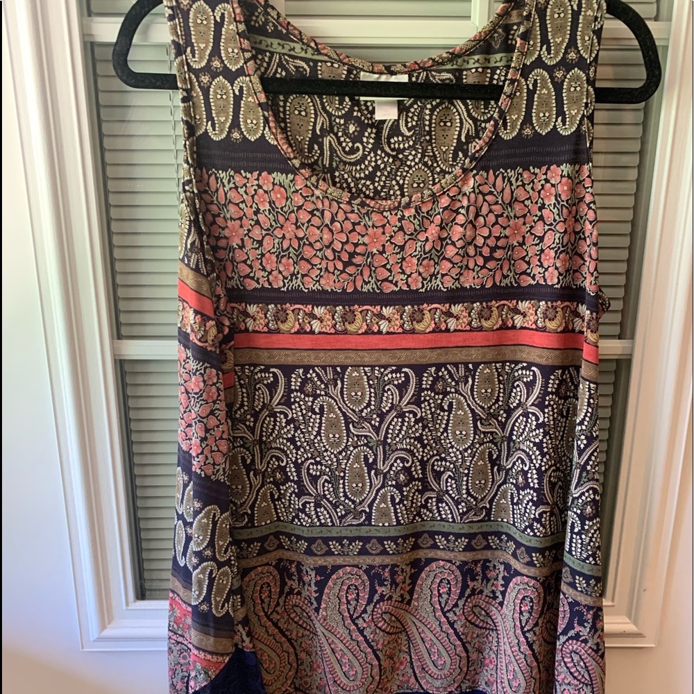 Avenue Fit and Flare Tank